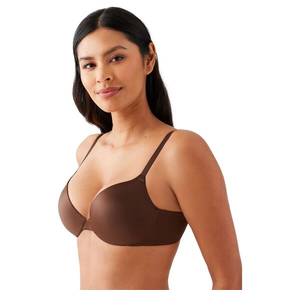 Wacoal NWT Inner Sheen Contour TShirt Bra Chocolate Martini 36C - Picture 3 of 6